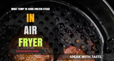 Perfectly Cooked Frozen Steak: Air Fryer Temp Guide