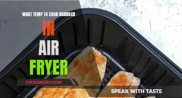 Perfectly Crispy: The Right Temperature for Cooking Haddock in an Air Fryer