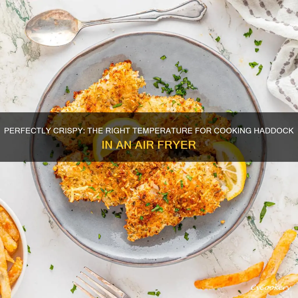 what temp to cook haddock in air fryer