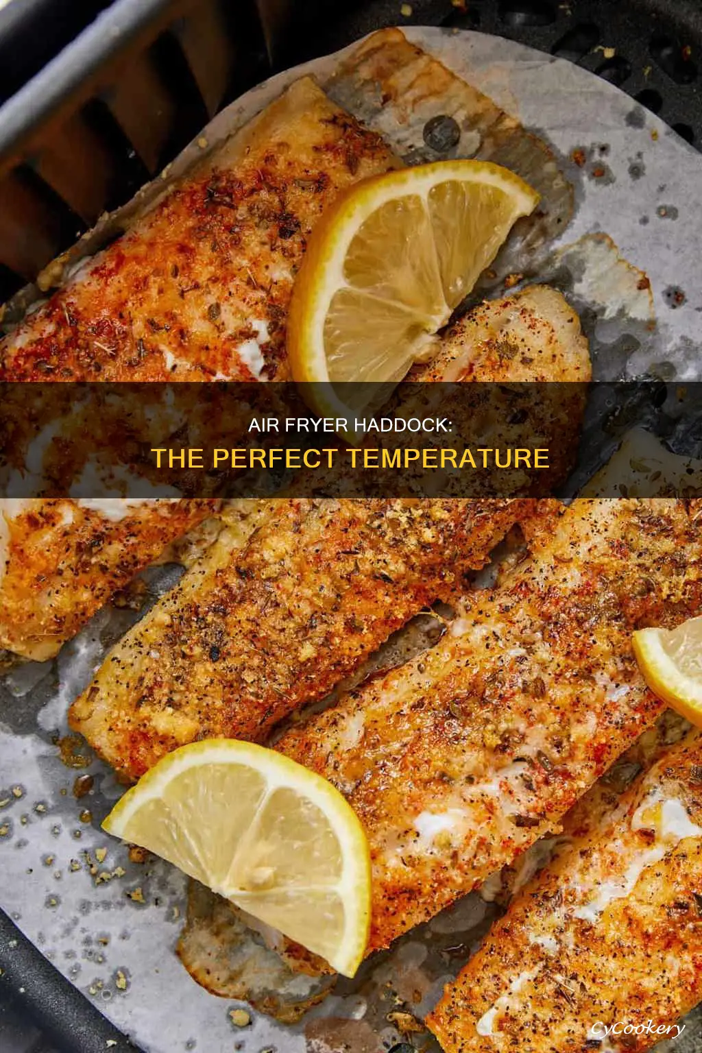 what temp to cook haddock in air fryer