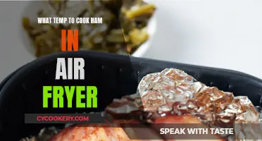 Perfectly Cooked Ham: Air Fryer Temperature Guide