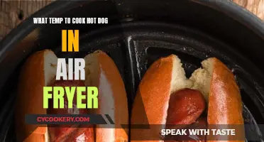 Hot Dogs, Air Fryer: Best Temperature for Perfect Dogs