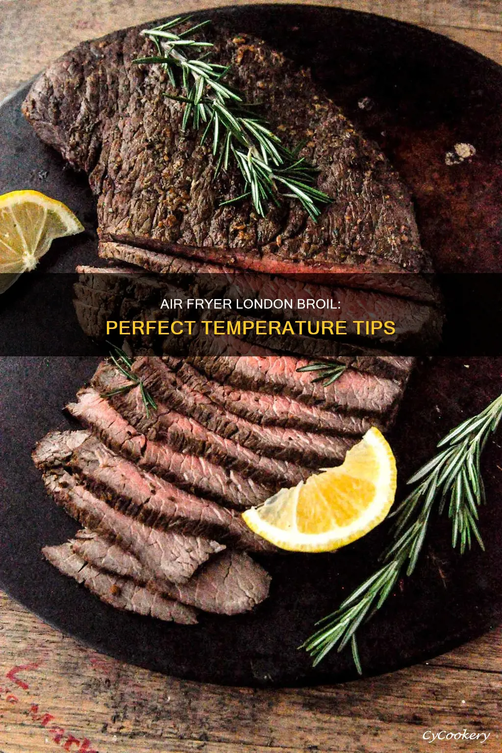 what temp to cook london broil in air fryer