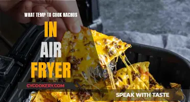 Crispy Nachos: Air Fryer Temp Guide for Perfect Bakes