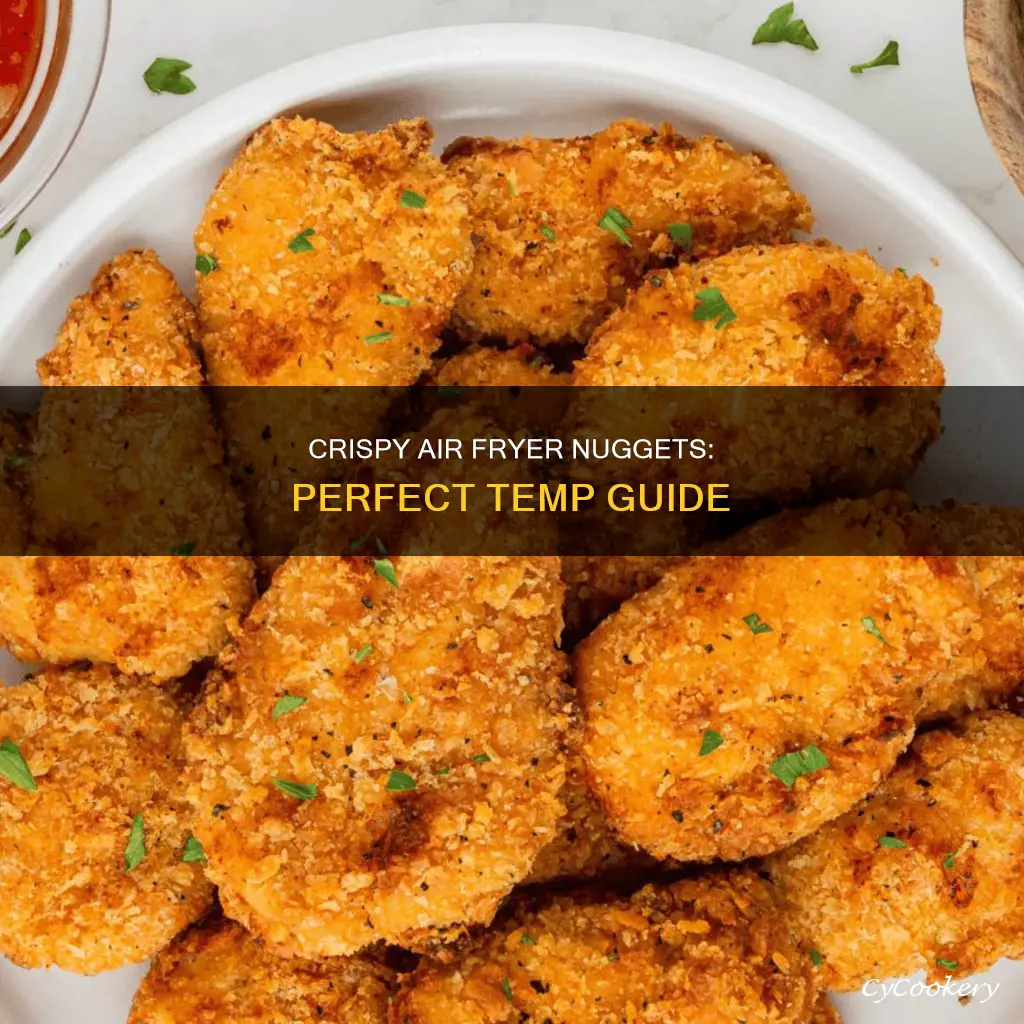 what temp to cook nuggets in air fryer