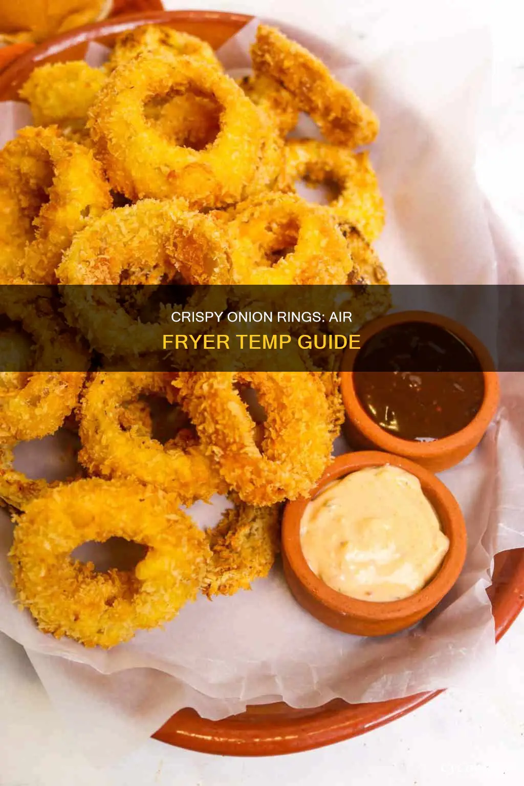 what temp to cook onion rings in air fryer