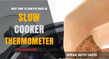 Perfect Pot Roast: Ideal Slow Cooker Temperature with Thermometer Guide