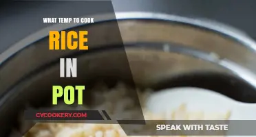 Perfect Pot-Cooked Rice: Ideal Temperature for Fluffy Results Every Time