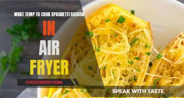 Spaghetti Squash Perfection: Air Fryer Cooking Time Revealed