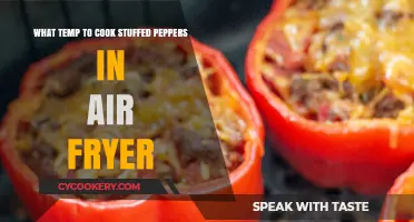 Perfectly Cooked Peppers: Air Fryer Temp Guide