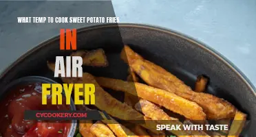 Sweet Potato Fries: Air Fryer Temperature Guide