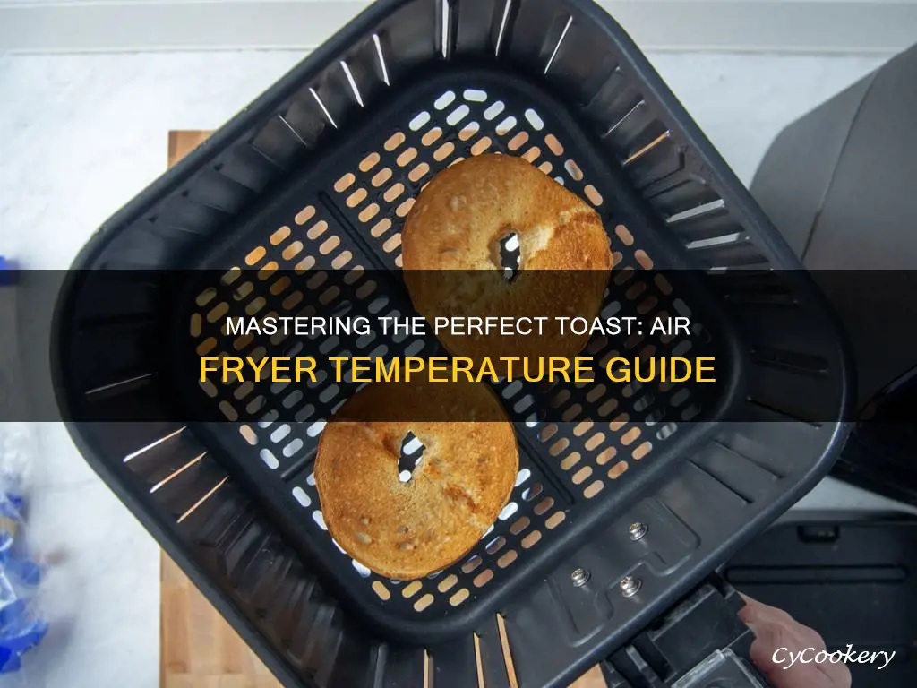 what temp to cook toast in air fryer