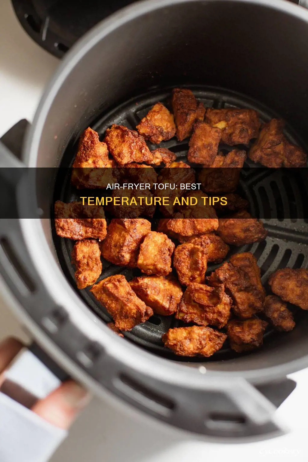 what temp to cook tofu in air fryer