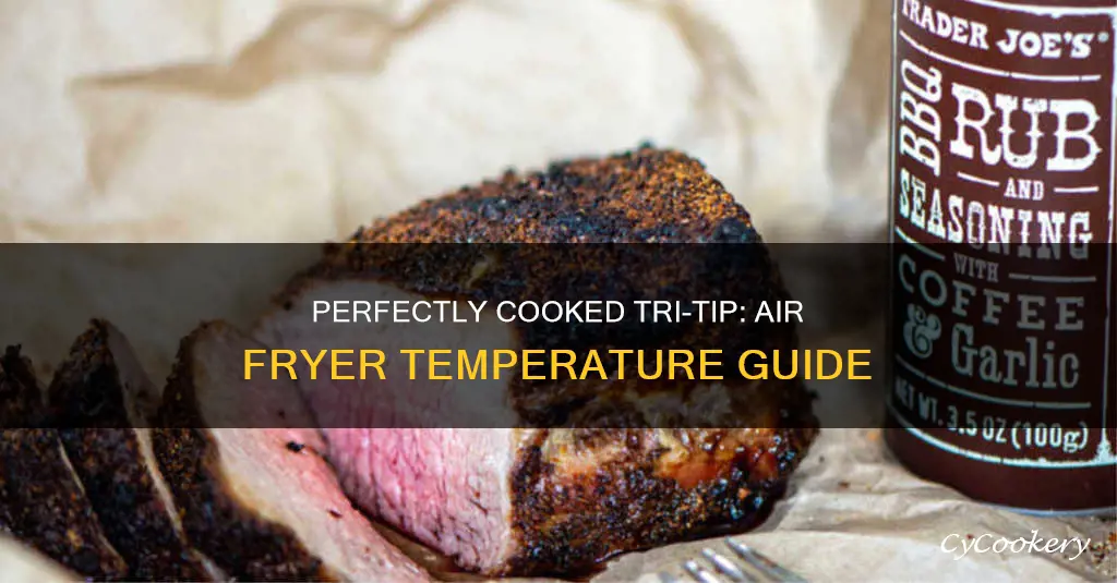 what temp to cook tri tip in air fryer