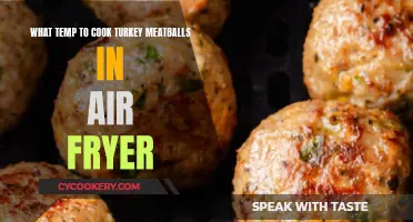 Air Fryer Turkey Meatballs: Perfect Temperature, Perfectly Cooked