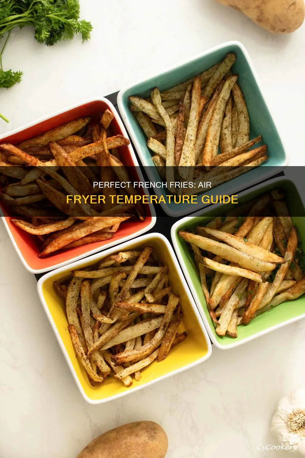 what temp to make french fries in air fryer