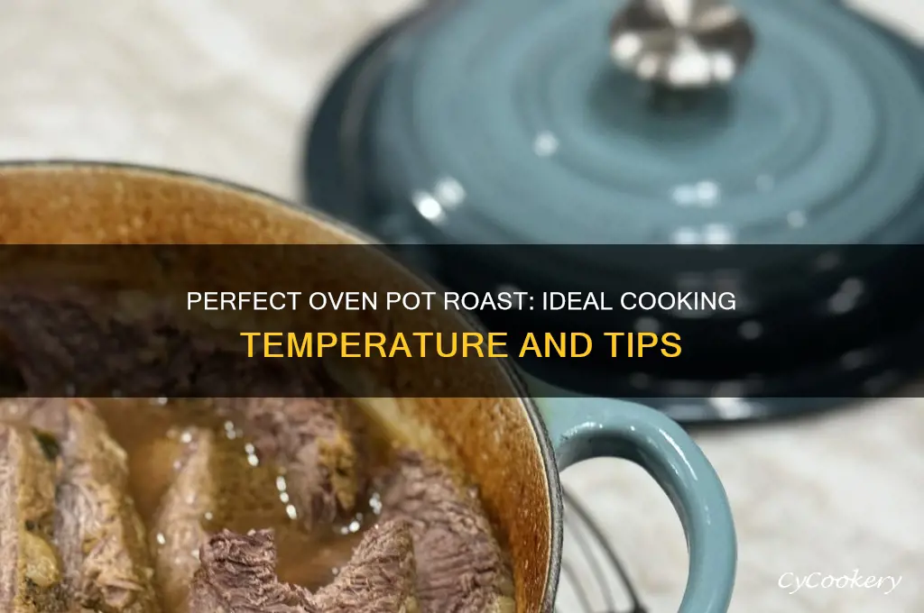 what temperature do I cook a oven pot roast