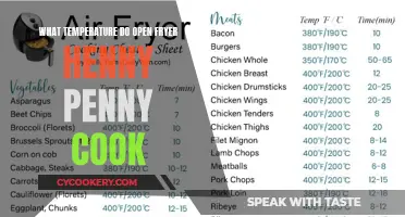 Open Fryer Henny Penny: Ideal Cooking Temperature Revealed