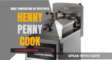 Frying with Henny Penny: Optimal Temperature Ranges