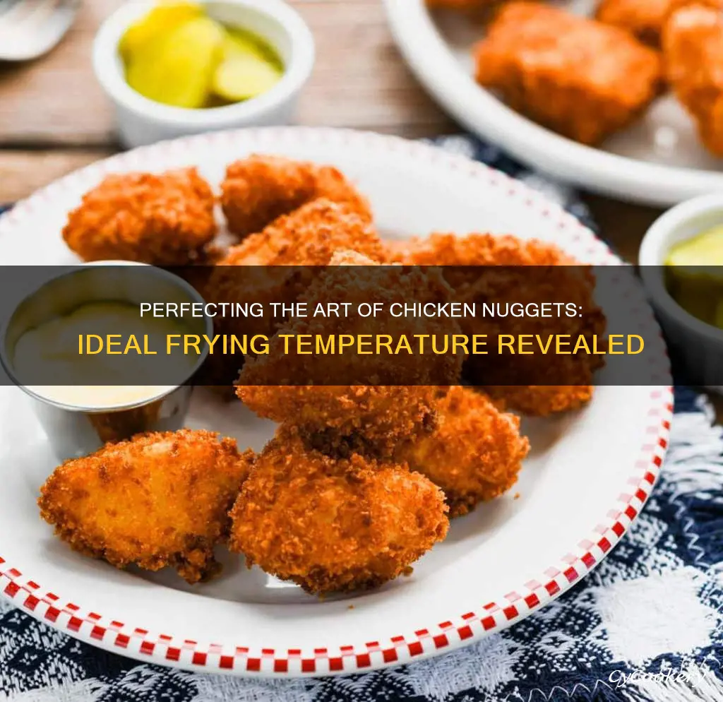 what temperature do you cook chicken nuggets at fryer