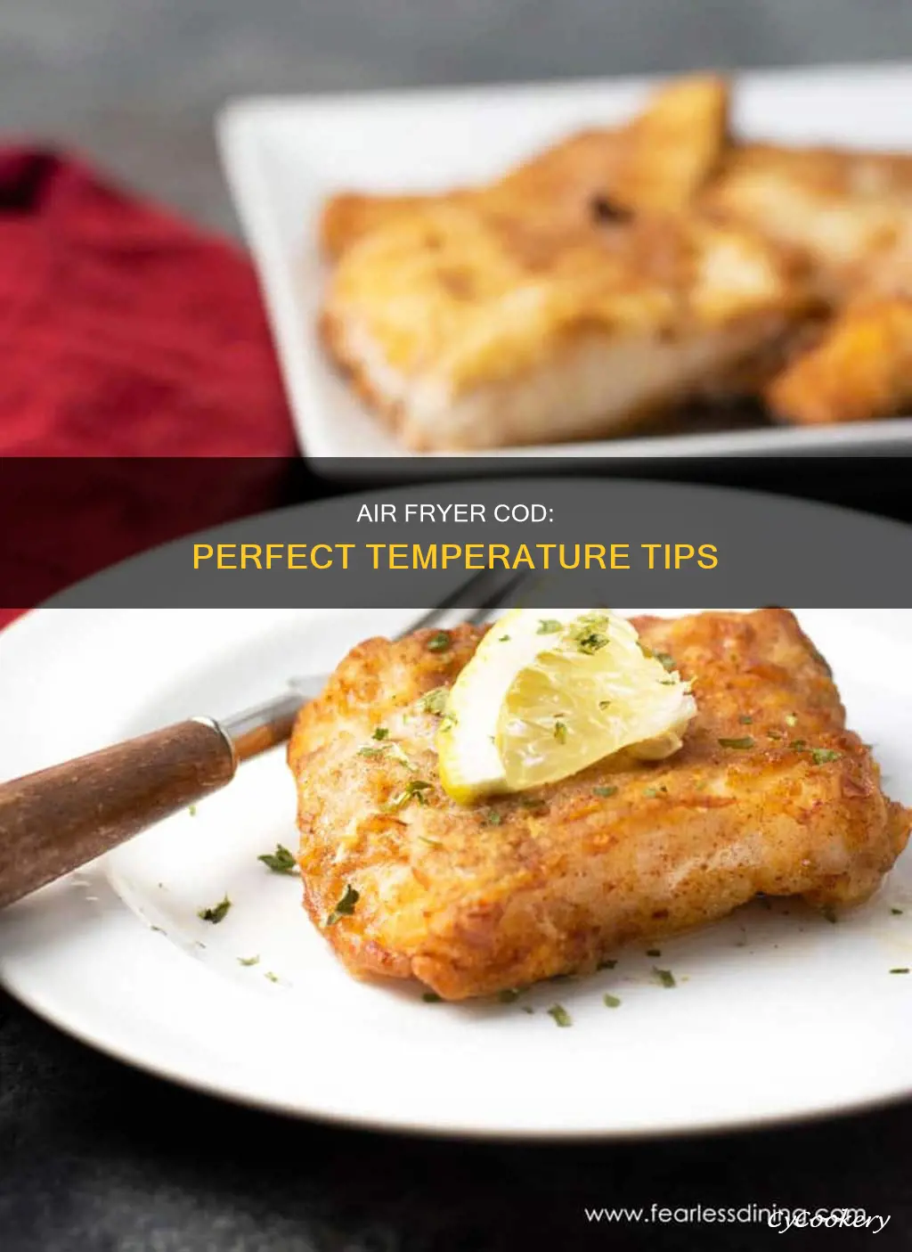 what temperature do you cook cod in an air fryer