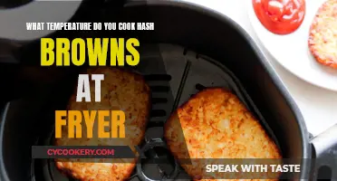 Fryer Hash Browns: Getting the Temperature Just Right