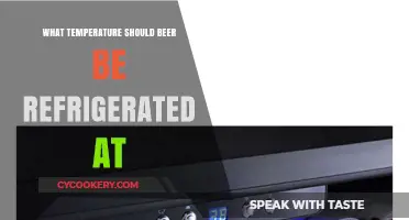 Perfect Beer Chilling: Optimal Refrigerator Temperature for Best Flavor