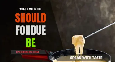 The Perfect Fondue Temperature: Meltingly Good!