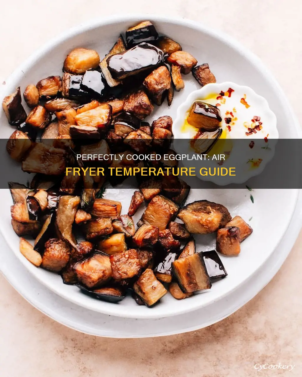 what temperature to cook eggplant in air fryer