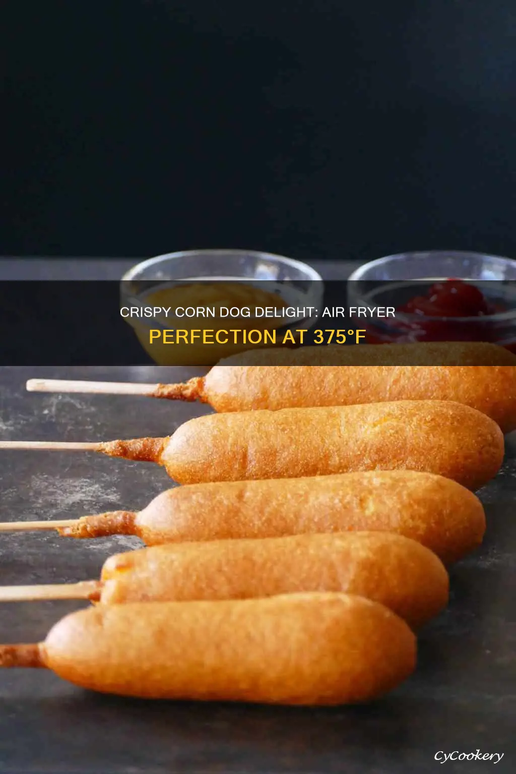 what temperature to cook feozen corn dogs in air fryer