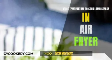 Air-Fryer Lamb Steaks: The Perfect Temperature