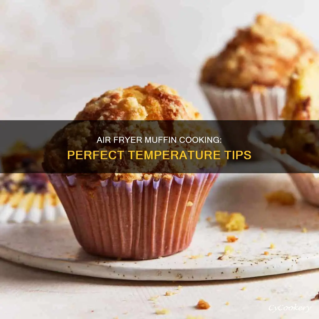 what temperature to cook muffins in air fryer