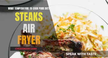 Air Frying Pork Butt Steaks: The Perfect Temperature