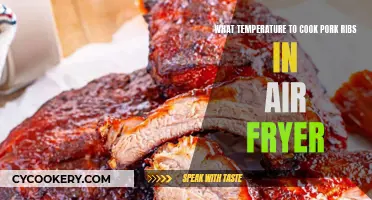 Air Fryer Pork Ribs: Perfect Temperature for Tender Meat