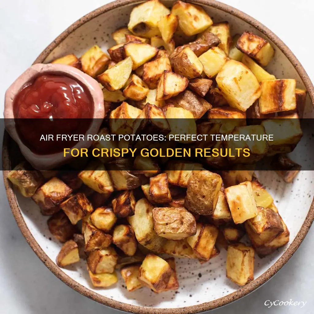 what temperature to cook roast potatoes in air fryer