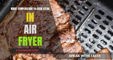 Air Fryer Steak: Perfect Temperature for Tender Meat