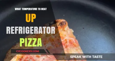 Perfectly Crispy Refrigerator Pizza: Ideal Heating Temperature Guide