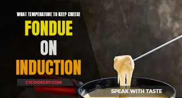 Cheese Fondue Warming Tips on Induction Cooktops