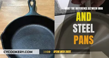 Iron and Steel Pans: Understanding the Difference