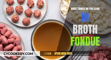 Broth Fondue: Creative Dishes Beyond Meat and Veggies