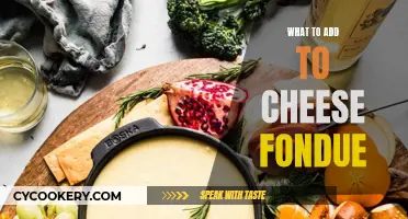 Cheese Fondue: Adding Crunch and Flavor to the Melt