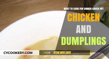 Easy Crock Pot Chicken and Dumplings: Perfect Comfort Dinner Recipe