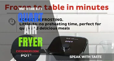 Easy Air Fryer Meals with a 2-Quart Twist