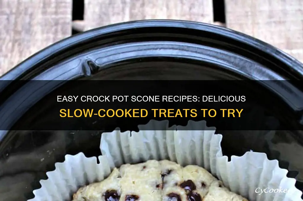what to cook in a crock pot scones
