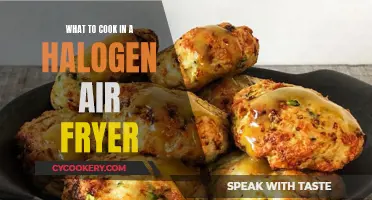 Halogen Air Fryer Cooking: Delicious, Healthy, and Easy!