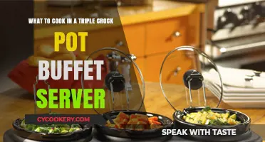 Triple Crock Pot Buffet Server: Delicious Recipes for Effortless Entertaining