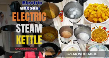 Steam Kettle Cooking: Easy, Quick, and Delicious Meals