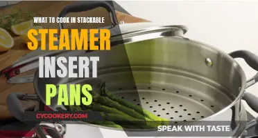 Steaming Meals: Stackable Pans for Easy, Healthy Cooking