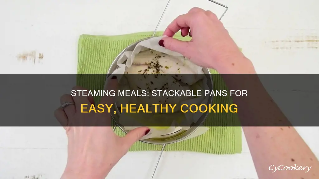 what to cook in stackable steamer insert pans