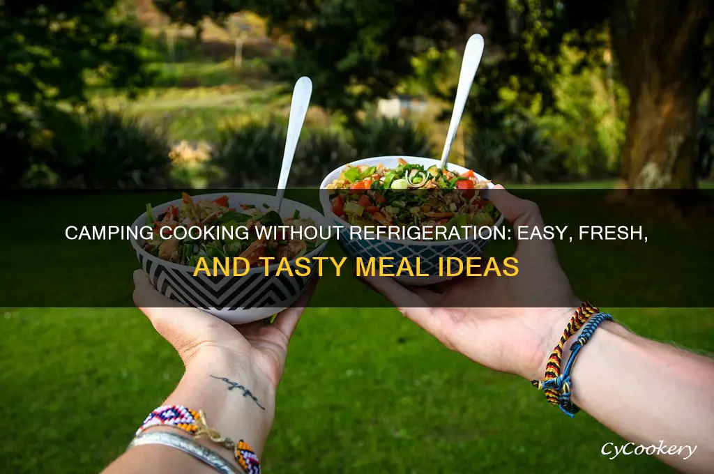what to cooking while camping no refrigeration